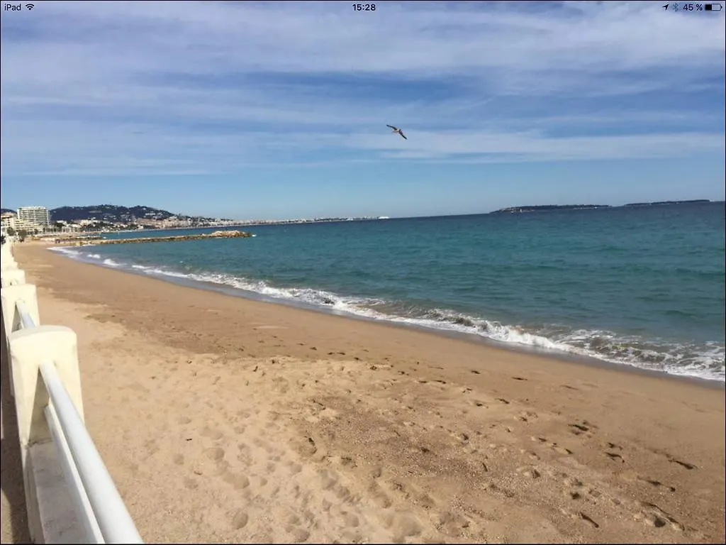 Apartmán Appartement Vue Mer Cannes Azur Francie
